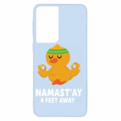 Чехол для Samsung S21 Duck Namast'ay Away - PrintSalon