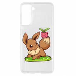 Чохол для Samsung S21 Eevee with Hoppip