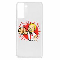 Чехол для Samsung S21+ Fallout  boy blood - PrintSalon