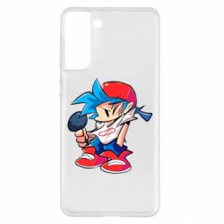 Чехол для Samsung S21+ FNF Rapper Boy - PrintSalon