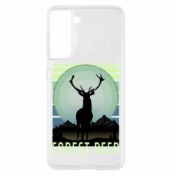 Чехол для Samsung S21 Forest deer - PrintSalon