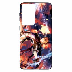 Чехол для Samsung S21 Genshin Impact: Childe - PrintSalon