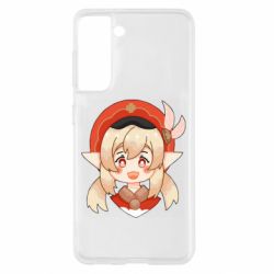 Чехол для Samsung S21 Genshin Impact Klee - PrintSalon
