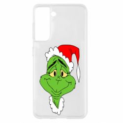 Чехол для Samsung S21 Grinch-PrintSalon Чехол для Samsung S21 Grinch