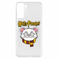 Чехол для Samsung S21+ Harry Potter cat - PrintSalon