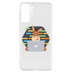 Чехол для Samsung S21+ Horse hacker - PrintSalon