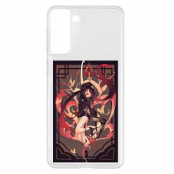 Чохол для Samsung S21+ Ху Тао з Хомою - PrintSalon