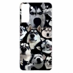Чохол для Samsung S21+ Husky Emotions - PrintSalon