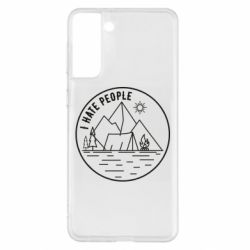 Чехол для Samsung S21+ I hate people - camper - PrintSalon
