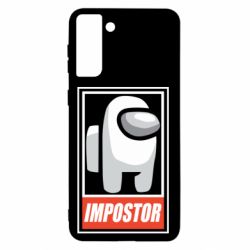 Чохол для Samsung S21+ Impostor AmongUs-PrintSalon Чохол для Samsung S21+ Impostor AmongUs
