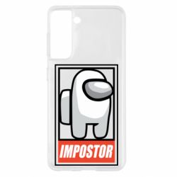 Чехол для Samsung S21 Impostor AmongUs - PrintSalon
