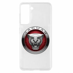 Чехол для Samsung S21 Jaguar Logo circle - PrintSalon