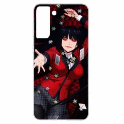 Чехол для Samsung S21+ Kakegurui - Yumeko Jabami - PrintSalon