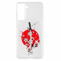 Чохол для Samsung S21 katana in sakura