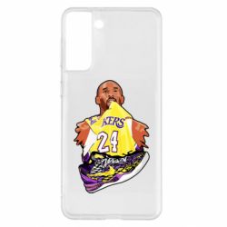 Чохол для Samsung S21+ Kobe Bryant and sneakers