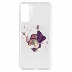 Чехол для Samsung S21+ Kochou Shinobu аnime Demon Slayer - PrintSalon