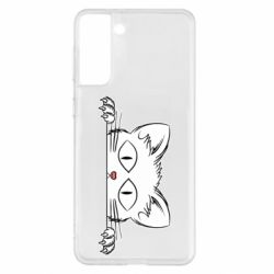 Чехол для Samsung S21+ Котейка - PrintSalon