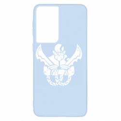 Чехол для Samsung S21 Kratos silhouette - PrintSalon