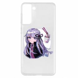 Чехол для Samsung S21+ Kyoko Kirigiri glitch art - PrintSalon