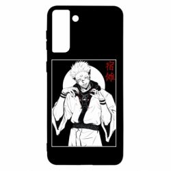 Чехол для Samsung S21+ Магическая битва аниме - PrintSalon