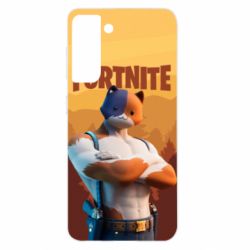 Чехол для Samsung S21 Meowscles and logo - PrintSalon