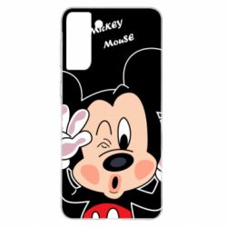 Чехол для Samsung S21+ Mickey Kiss - PrintSalon