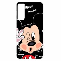 Чехол для Samsung S21 Mickey Kiss