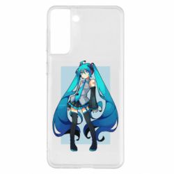 Чехол для Samsung S21+ Miku art - PrintSalon