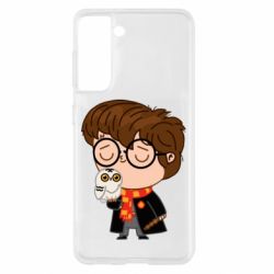 Чехол для Samsung S21 Милый Гарри с совой - PrintSalon