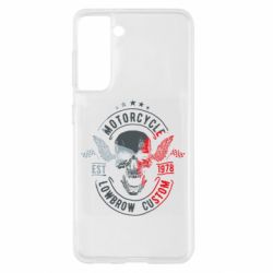 Чехол для Samsung S21 Moto skull - PrintSalon