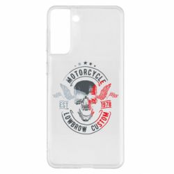 Чехол для Samsung S21+ Moto skull - PrintSalon