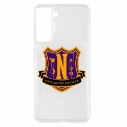 Чохол для Samsung S21 Nevermore Academy Logo - PrintSalon