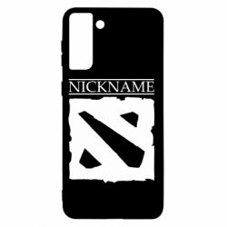 Чехол для Samsung S21+ Nickname Dota - PrintSalon