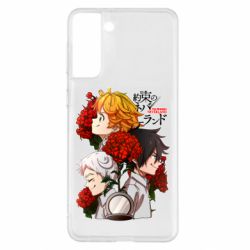 Чехол для Samsung S21+ Обещанный Неверленд арт - PrintSalon