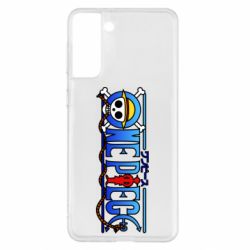 Чехол для Samsung S21+ One Piece Logo Skull - PrintSalon