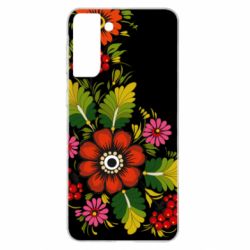 Чохол для Samsung S21+ Петриківський розпис - PrintSalon