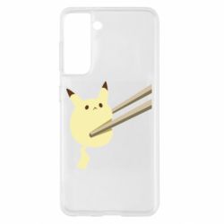 Чохол для Samsung S21 Pikachu in the sticks