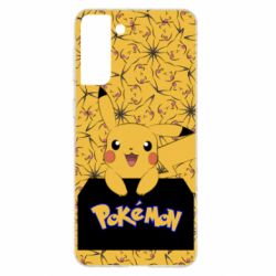Чохол для Samsung S21+ Pikachu Pika-Pika - PrintSalon