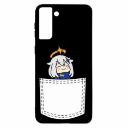 Чехол для Samsung S21+ Pocket Paimon - PrintSalon