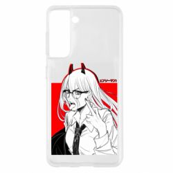 Чехол для Samsung S21 Power red - PrintSalon