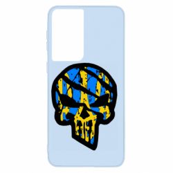 Чохол для Samsung S21 Punisher Coat of arms of Ukraine - PrintSalon