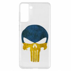 Чохол для Samsung S21+ Punisher Ukraine-PrintSalon Чохол для Samsung S21+ Punisher Ukraine