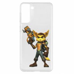 Чехол для Samsung S21+ Ratchet with Clank - PrintSalon