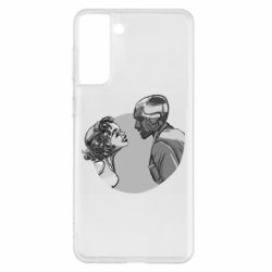 Чехол для Samsung S21+ Retro Wanda and Vision - PrintSalon