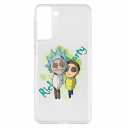 Чехол для Samsung S21+ Rick and Morty voodoo doll - PrintSalon