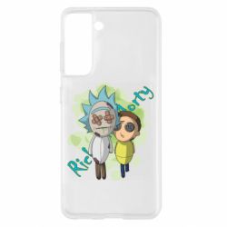 Чехол для Samsung S21 Rick and Morty voodoo doll - PrintSalon