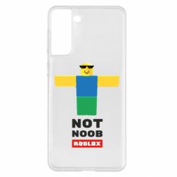 Чехол для Samsung S21+ Roblox Not Noob - PrintSalon