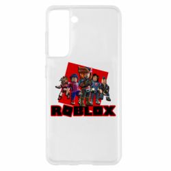 Чехол для Samsung S21 Roblox Team Of Heroes - PrintSalon