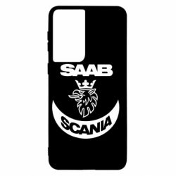 Чехол для Samsung S21 Scania SAAB logo - PrintSalon