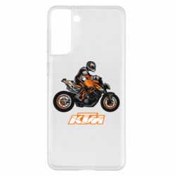 Чехол для Samsung S21+ Sport Bike Art - PrintSalon